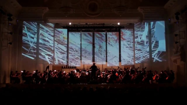 Symphonic Glitch: Авторская обложка ролика Vimeo